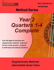 Bill Swick's Intermediate Guitar Class Method Guitar and Fretted sheet music cover Thumbnail